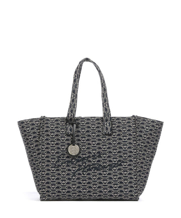 Emporio Armani La Gio Borsa shopper blu/ecru