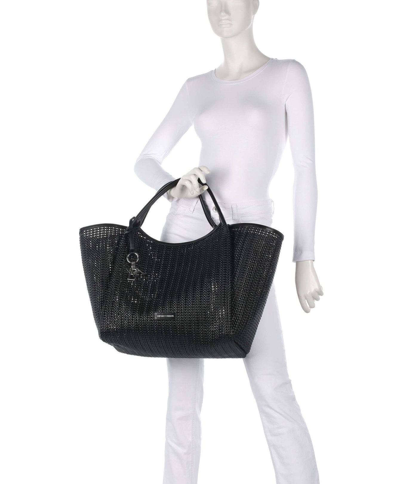 Emporio Armani Durini 24 Tote bag nero