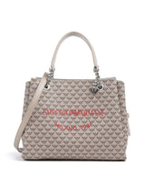 Emporio Armani Annie Borsa a mano ecru/moro/rosso