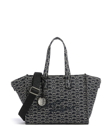 Emporio Armani La Gio Borsa shopper blu/ecru