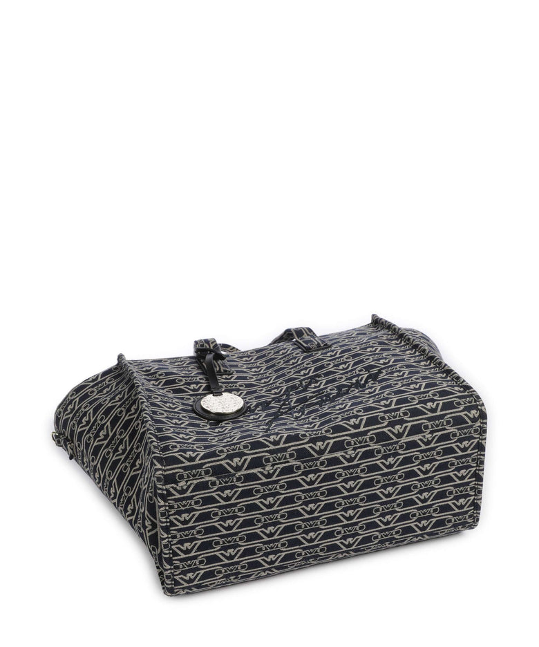 Emporio Armani La Gio Tote bag blu/ecru