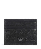 Emporio Armani New Minorca Étui à cartes crédit black beauty