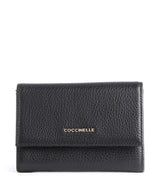 Coccinelle Metallic Soft Geldbörse noir