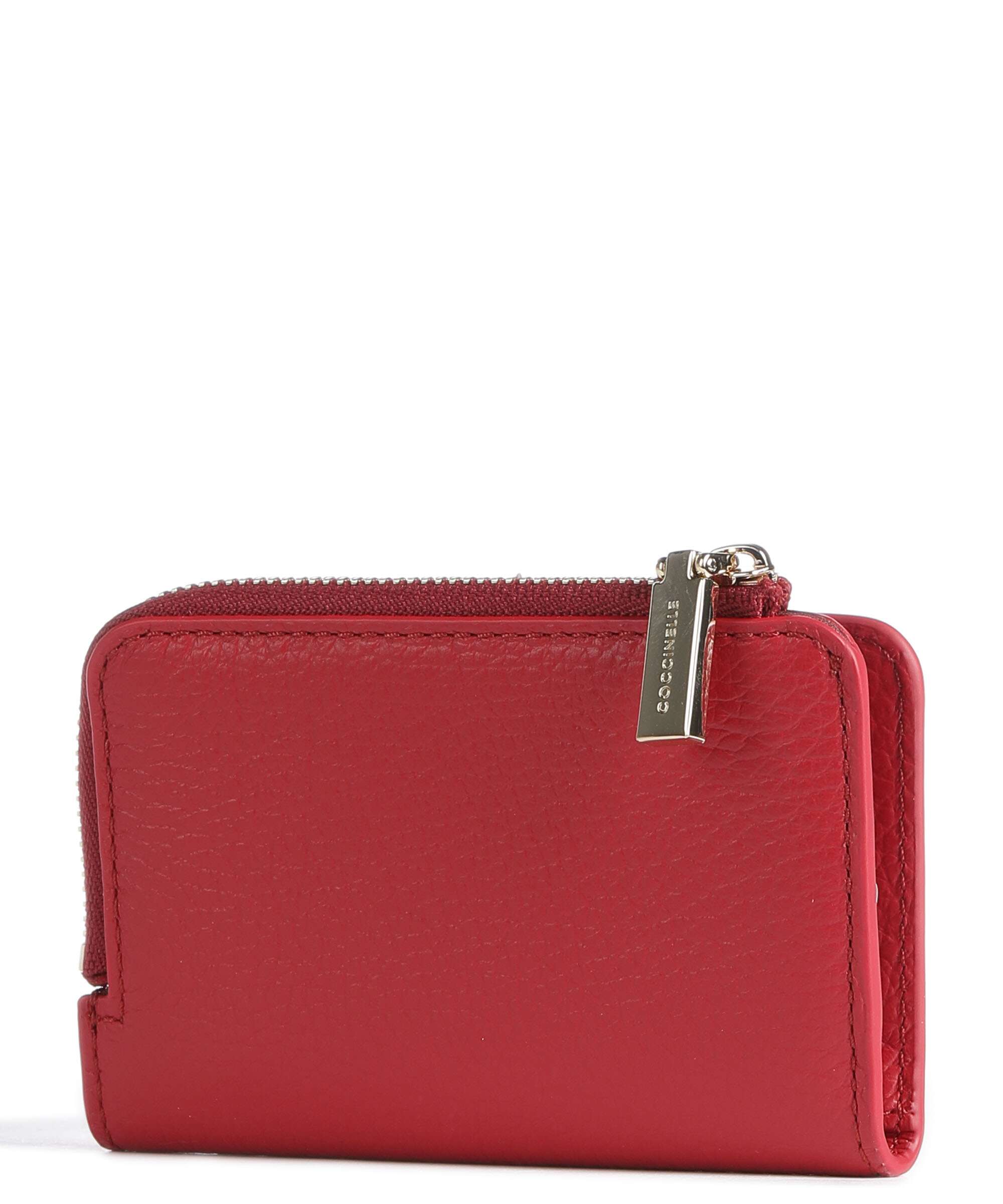 Coccinelle Metallic Soft Wallet ruby