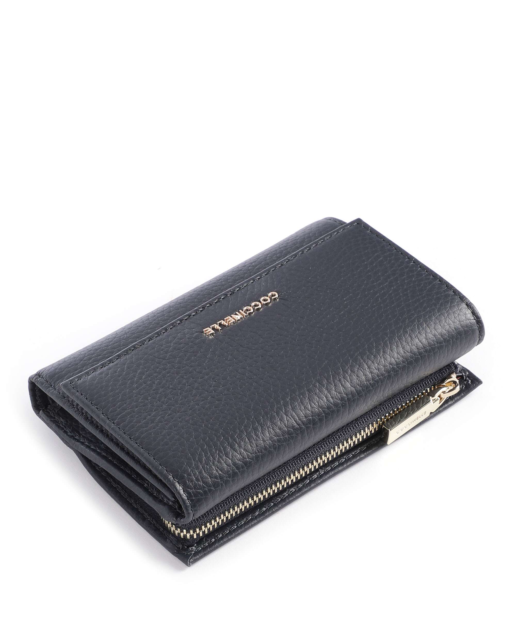Coccinelle Metallic Soft RFID Wallet midnight blue