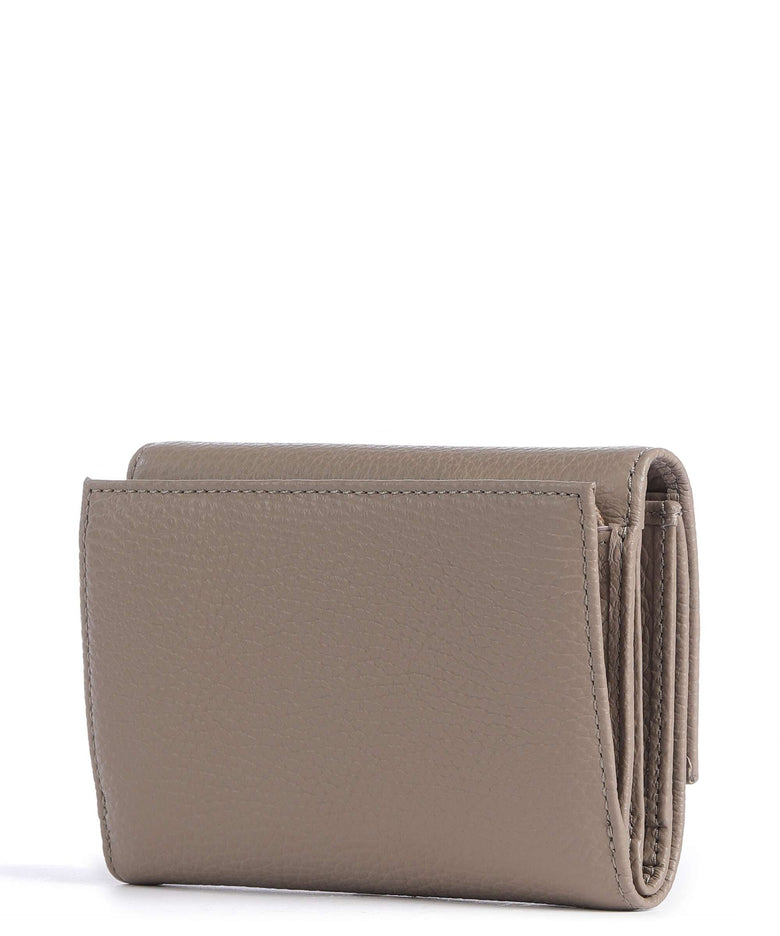 Coccinelle Metallic Soft RFID Wallet warm taupe