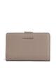 Coccinelle Metallic Soft Wallet warm taupe