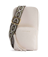Coccinelle Pixie Pochette telephone lambskin white