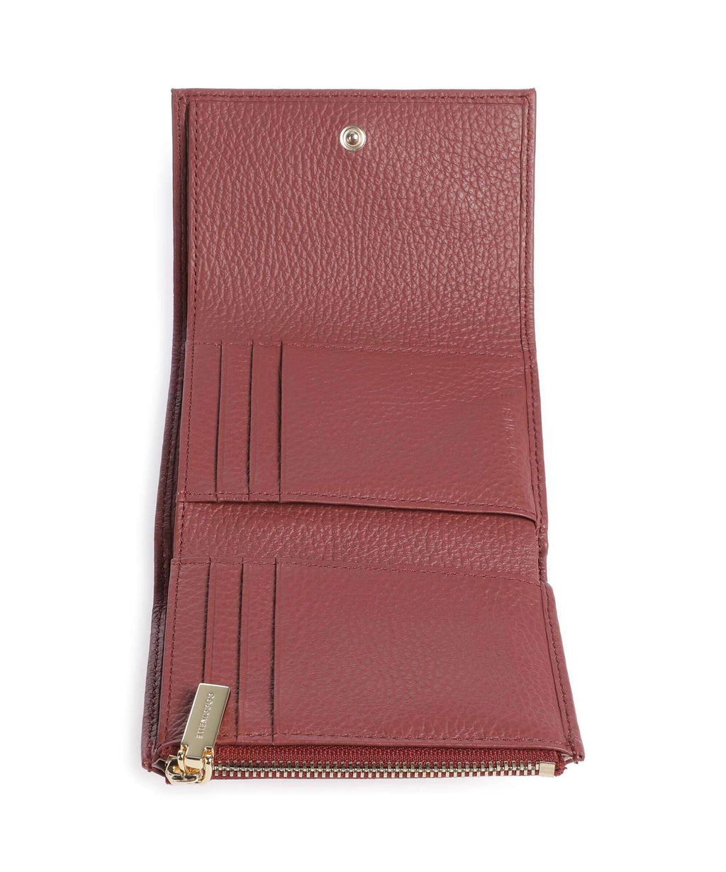 Coccinelle Metallic Soft RFID Wallet brandy
