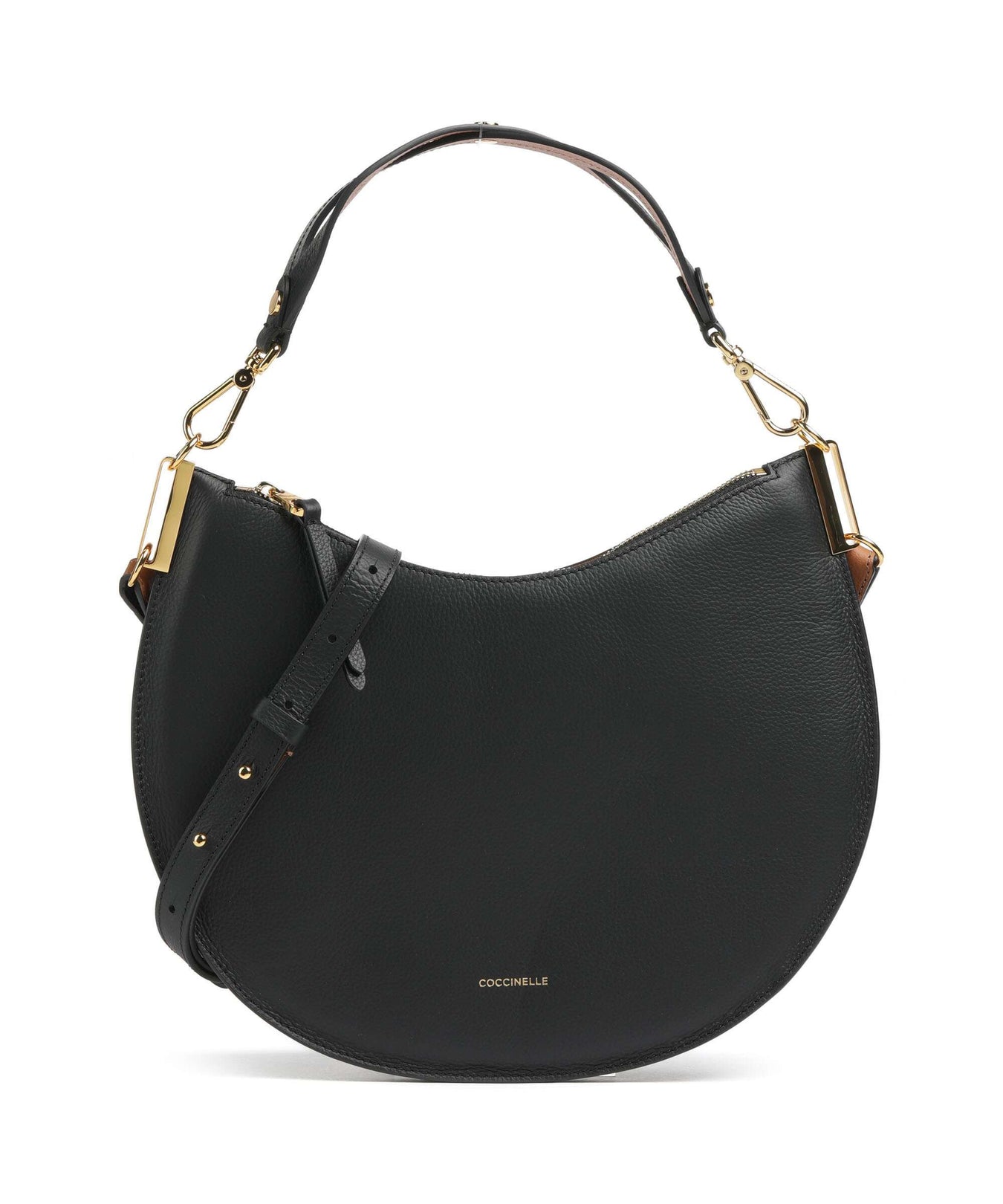 Coccinelle Sunup Hobo bag noir/cuir