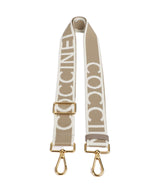 Coccinelle Nastro Signature Bandoulière sand/warm taupe