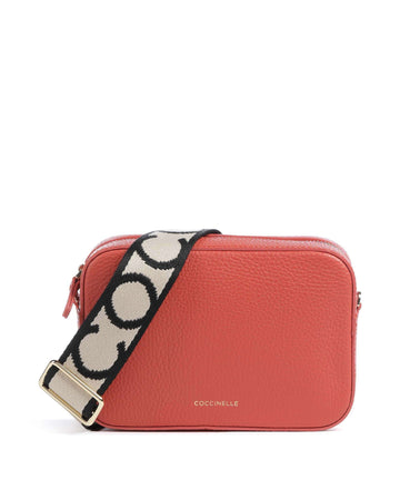 Coccinelle Tebe Umhängetasche grenadine red