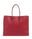Coccinelle Myrtha Maxi Logo Shopper sangria