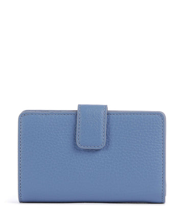 Coccinelle Metallic Soft Geldbörse azul