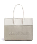 Coccinelle Myrtha Borsa shopper natural/blanco