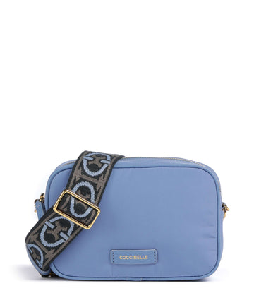 Coccinelle Tebe Nylon Puffy Umhängetasche azul