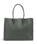 Coccinelle Myrtha Maxi Logo Borsa shopper alga