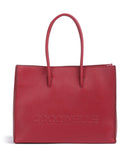 Coccinelle Myrtha Maxi Logo Borsa shopper sangria