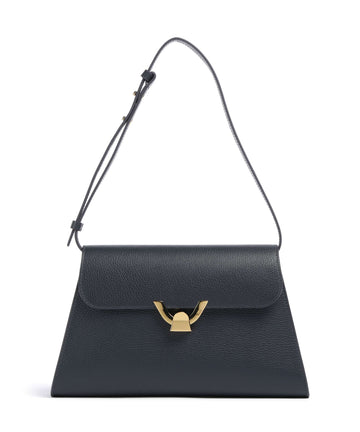 Coccinelle Dew Schultertasche midnight blue