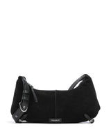 Coccinelle Abigail Suede Sac porté épaule noir