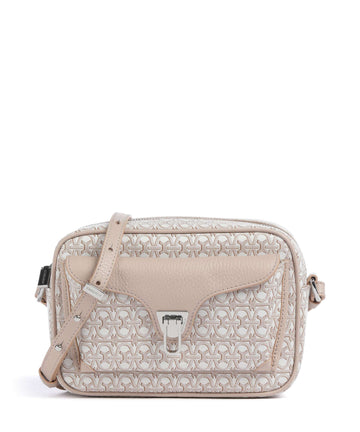 Coccinelle Beat Monogram Umhängetasche multicolour/blanco/rosette