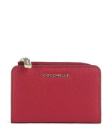 Coccinelle Metallic Soft Portafoglio sangria
