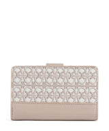 Coccinelle Metallic Monogram Geldbörse multicolour/blanco/rosette
