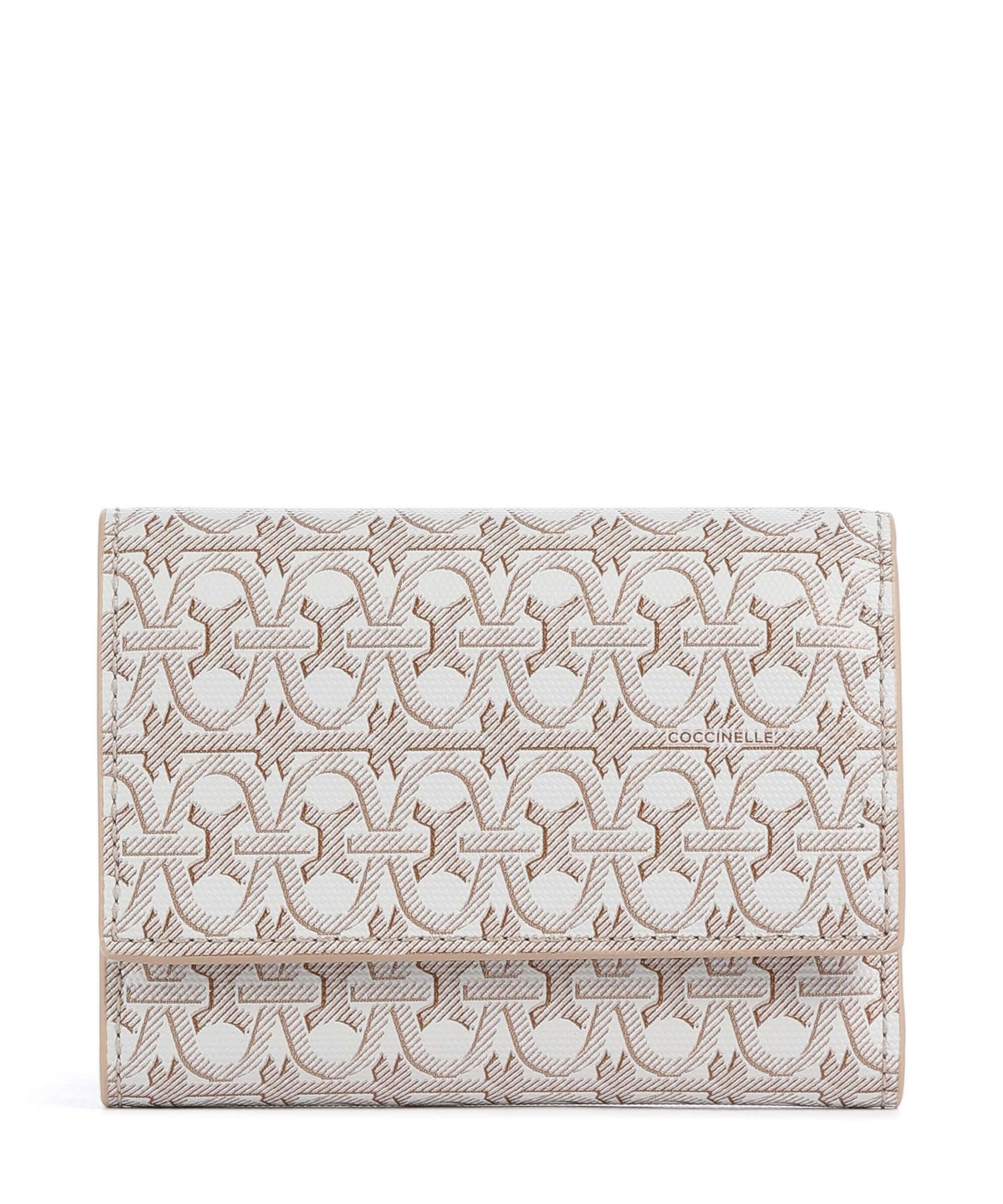 Coccinelle Metallic Monogram Wallet multicolour/blanco/rosette