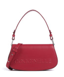 Coccinelle Myrtha Maxi Logo Schultertasche sangria