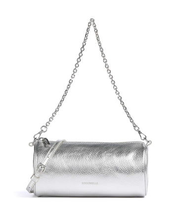 Coccinelle Aura Schultertasche silver
