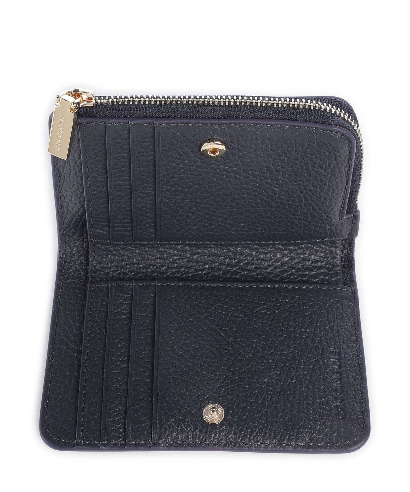 Coccinelle Metallic Soft RFID Wallet midnight blue