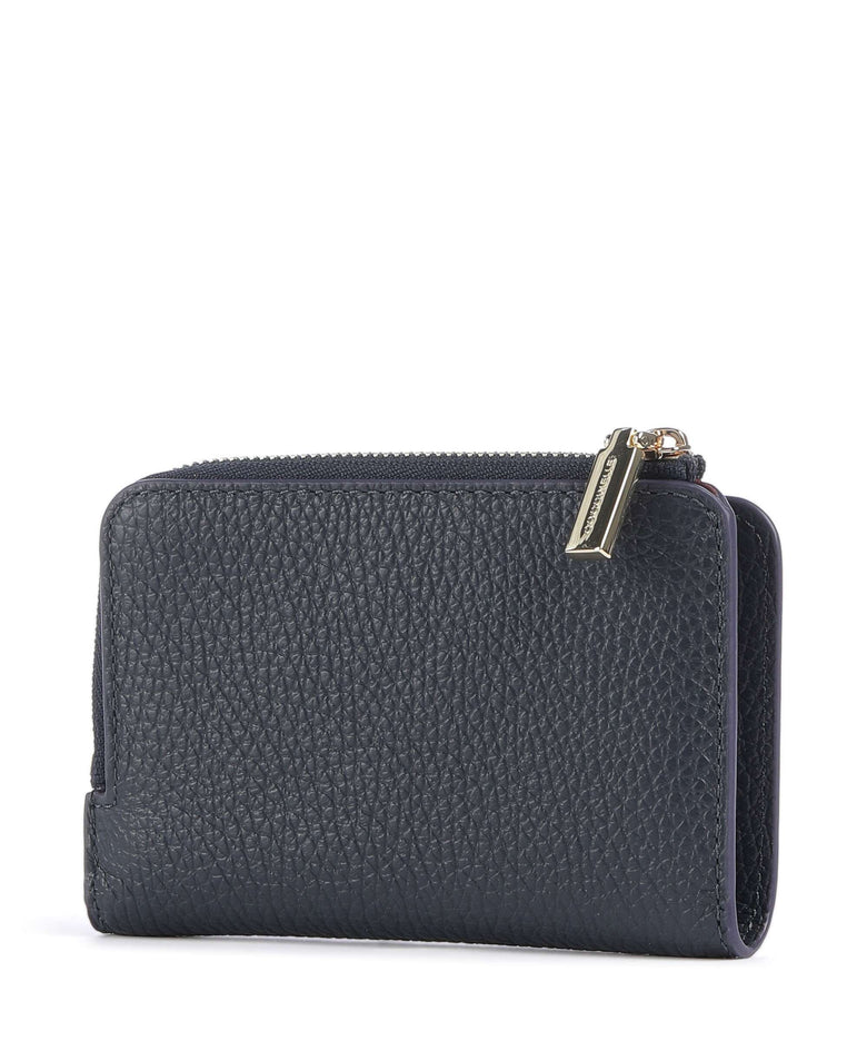 Coccinelle Metallic Soft RFID Wallet midnight blue