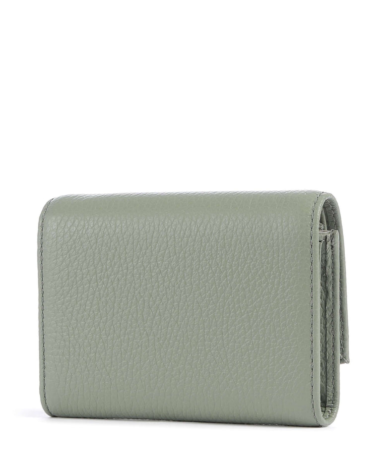 Coccinelle Metallic Soft Wallet greenery