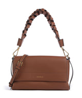 Coccinelle Boheme Grana Double Sac porté épaule cognac/noir