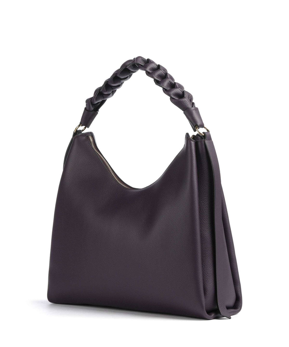 Coccinelle Boheme Grana Double Hobo bag prune/ribes