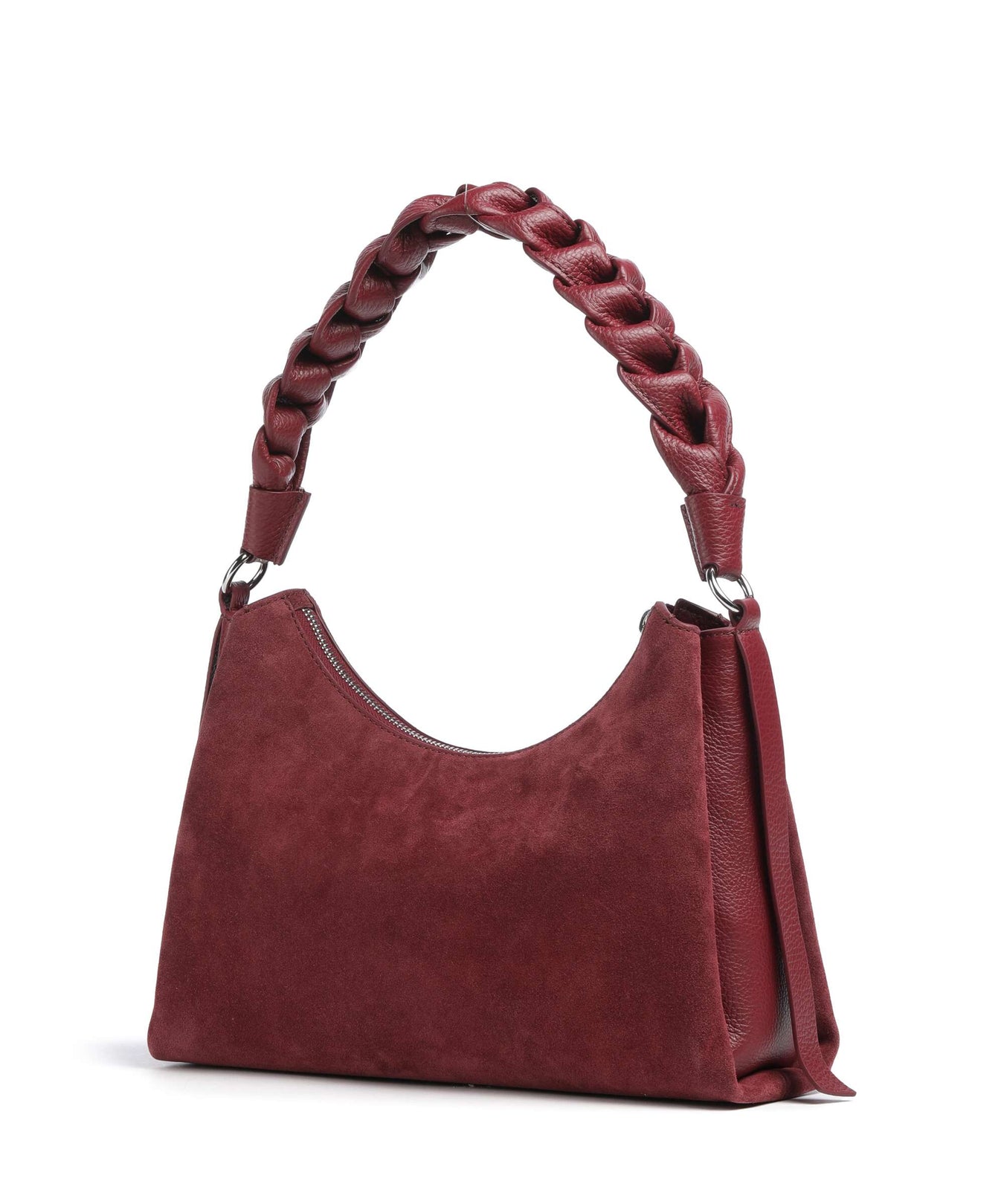 Coccinelle Boheme Suede Shoulder bag ribes