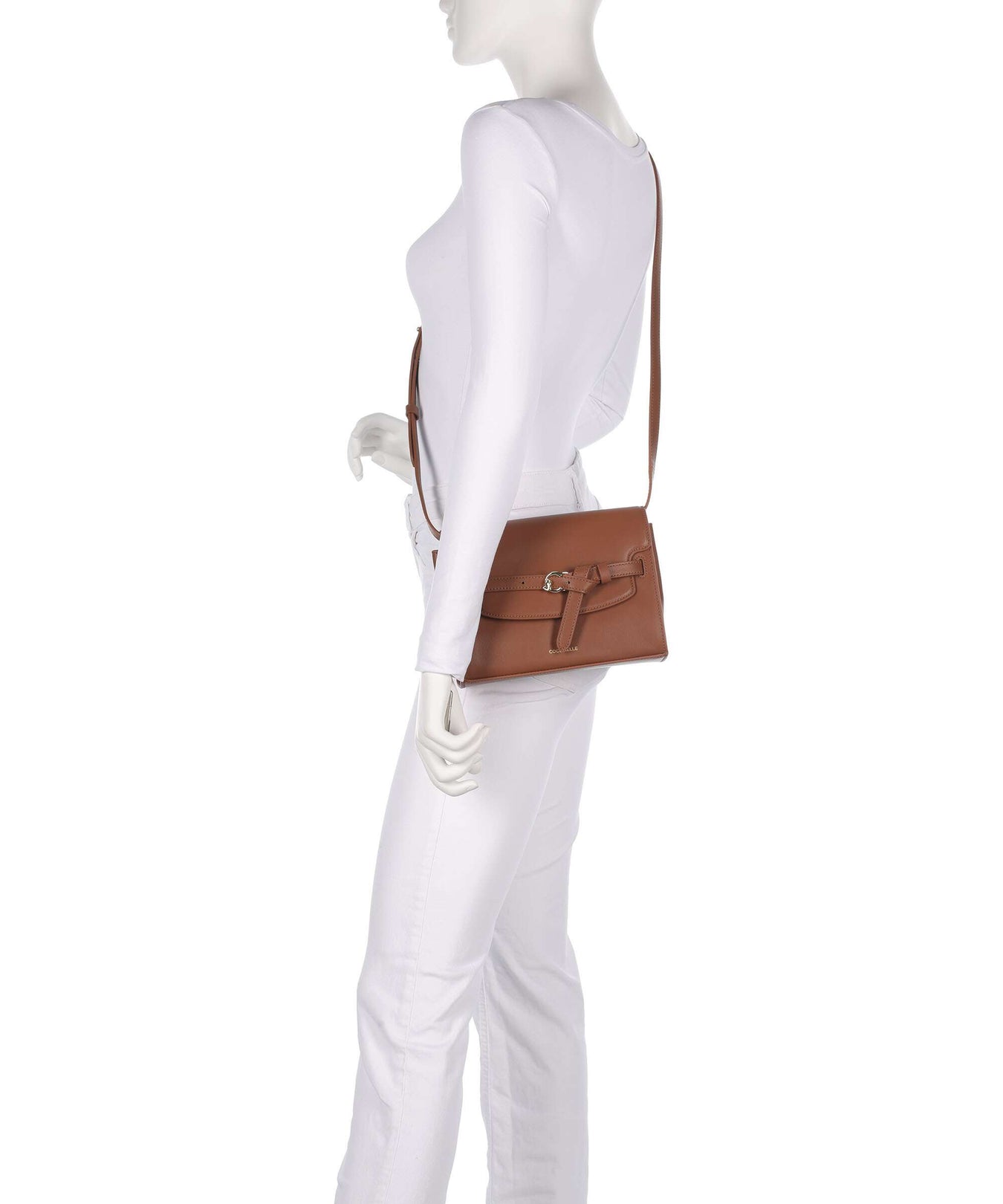 Coccinelle Sabine Crossbody bag cognac