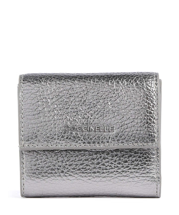 Coccinelle Metallic Soft Geldbörse steel