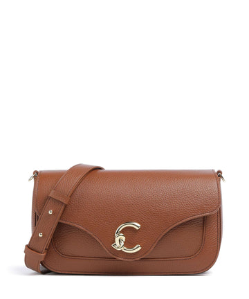 Coccinelle C-Me Umhängetasche cognac