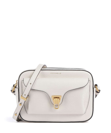 Coccinelle Beat Soft Umhängetasche blanco