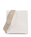 Coccinelle Myrtha Maxi Logo Borsa a tracolla blanco