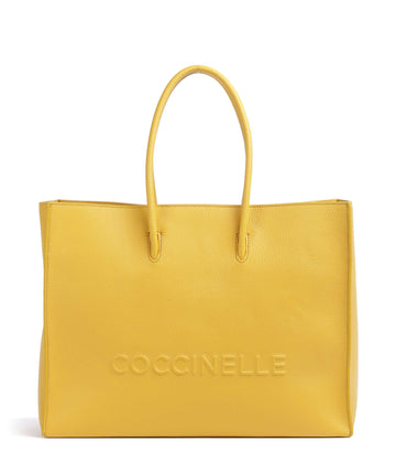 Coccinelle Myrtha Maxi Logo Shopper soleado