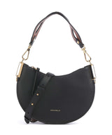 Coccinelle Sunup Sac porté épaule noir/cognac