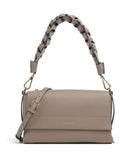 Coccinelle Boheme Grana Double Schultertasche warm taupe/rosette