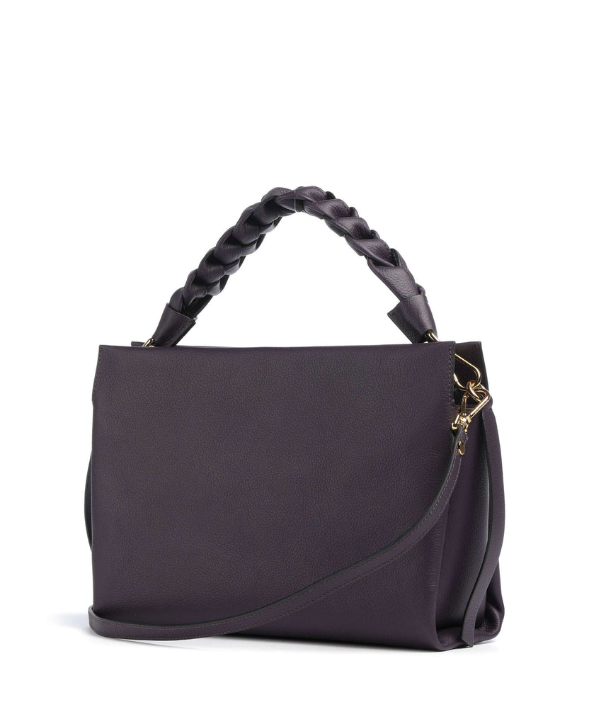 Coccinelle Boheme Grana Double Hobo bag prune/ribes