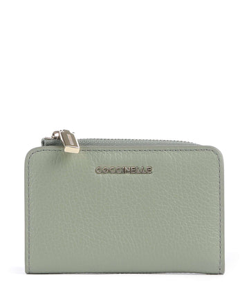 Coccinelle Metallic Soft Geldbörse greenery