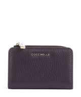 Coccinelle Metallic Soft Portafoglio prune