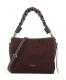 Coccinelle Boheme Suede Borsa a mano brunette