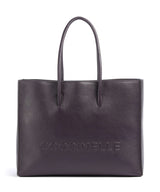 Coccinelle Myrtha Maxi Logo Shopper prune