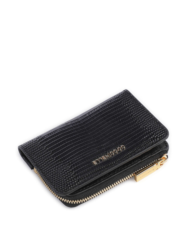 Coccinelle Metallic Lizard RFID Wallet noir